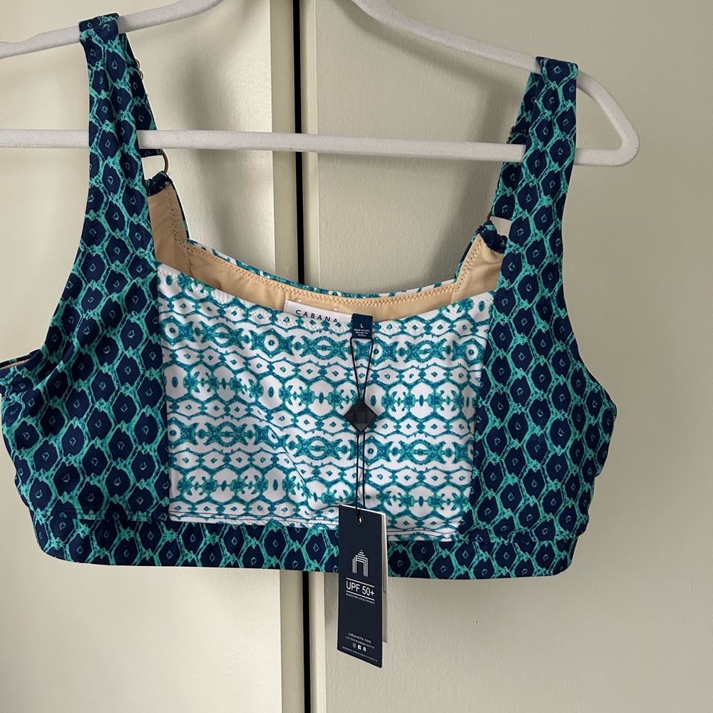 NEW with tags Cabana life swim top